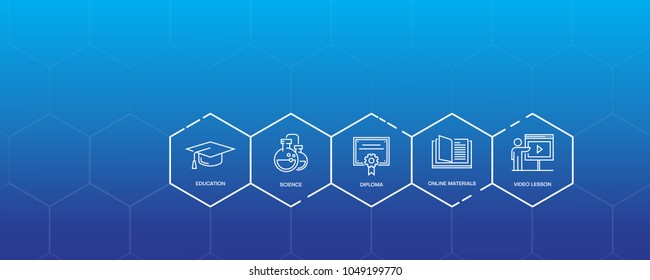 Education Infographic Icon Set