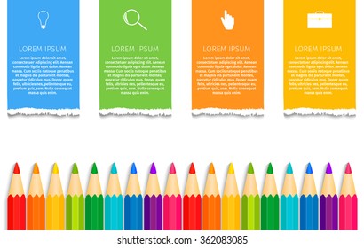 Education infographics. Concept student vector