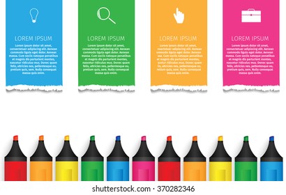 Education infographics. Concept student vector