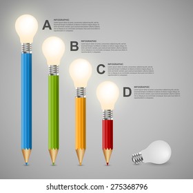 Education Infographics design template.