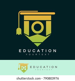 Education Initial Letter O Logo Design Stock Vector (Royalty Free ...