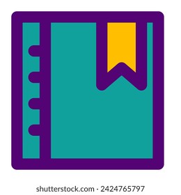 education item of fill icon collections
