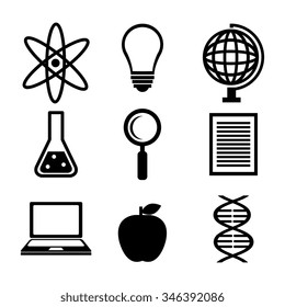 Education and knowledge graphic design, vector illustration eps10