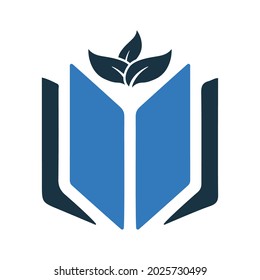 Education, knowledge, learning icon. Simple editable vector design isolated on a white background.