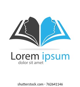 Education Knowledge ScienceLibrary Book Logo