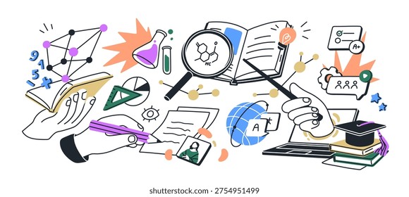 Educación y concepto aprendizaje