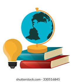 Education and learning icons graphic design, vector illustration.