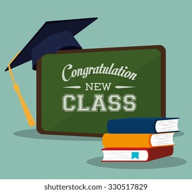 Education and learning icons graphic design, vector illustration.