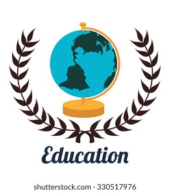 Education and learning icons graphic design, vector illustration.