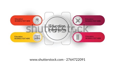 Education and Learning Infographic Template