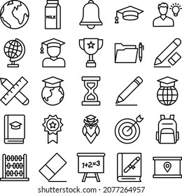 Education and Learning Isolated Vector icon which can easily modify or edit

