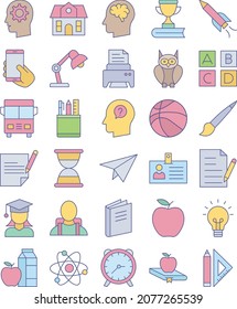 Education and Learning Isolated Vector icon which can easily modify or edit

