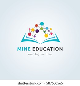 Education and learning logo 