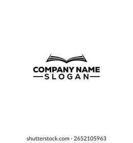Education and Learning Logo with Graduate and Child on Book
