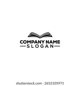 Education and Learning Logo with Graduate and Child on Book
