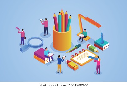 Education and learning, online books