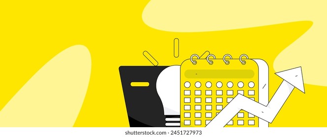 Education and learning people flat vector concept hand drawn illustration
