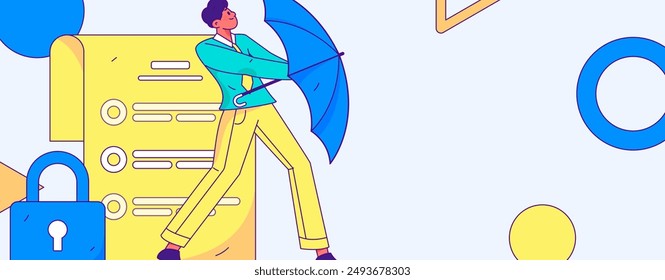Education and learning people flat vector concept hand drawn illustration

