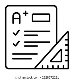 Educación, aprendizaje, estudio Conceptos modernos diseño plano, concepto de ilustración vectorial de calidad premium. Símbolo vector.