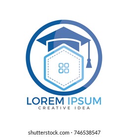 Education or Library Logo Template Design Vector.
