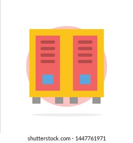 Education, Library, Read, Reading Abstract Circle Background Flat color Icon