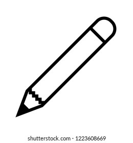 Education Line Black Icon
