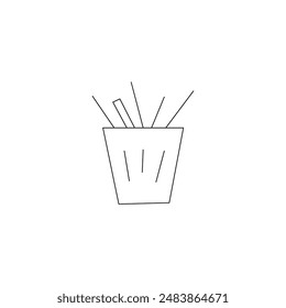 Kollektion des Bildung-Liniensymbols. Studiensymbole, bearbeitbare Konturen. Vektorillustration. Enthält Wissen, Hochschule, Aufgabenliste, Design, Ausbildung, Idee, Lehrer, Datei, Abschlussmütze