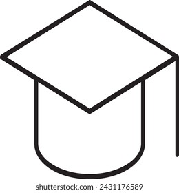 Education line icon. Editable stroke.
