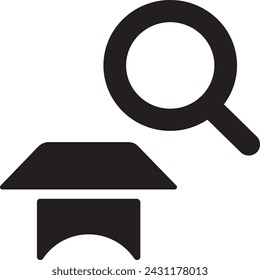 Icono de línea de educación. Trazo editable.