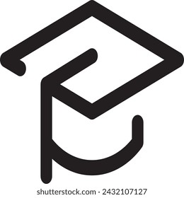 Education line icon. Editable stroke.