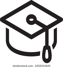 Education line icon. Editable stroke.