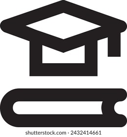 Education line icon. Editable stroke.
