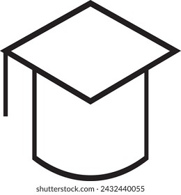 Education line icon. Editable stroke.