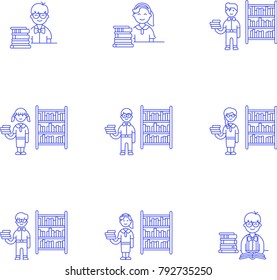 Education- Line Icon Set