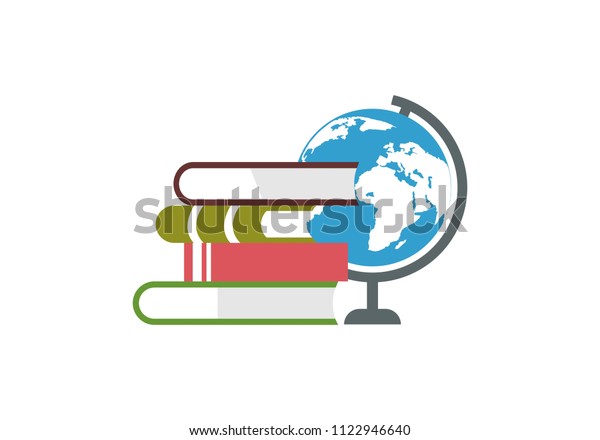 Education Literacy Logo Stock Vector Royalty Free 1122946640