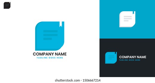 Education logo - All elements on this template are editable with vector software, suitable for Education Business / Industry.
