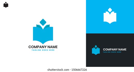 Education logo - All elements on this template are editable with vector software, suitable for Education Business / Industry.