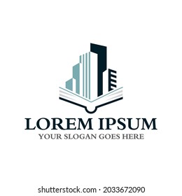 logotipo educativo, logotipo de arquitectura vectorial