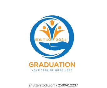 Education logo, collage logo vector templates 