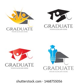 Education logo collection. education icon, set of school library sign or symbol, university sign or symbol. vector illustration element