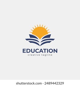 Education logo, College, academy, online, pen, team, university, school icon logo template 