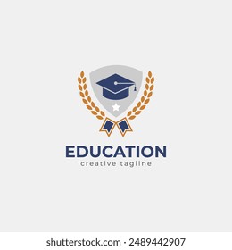 Education logo, College, academy, online, pen, team, university, school icon logo template 