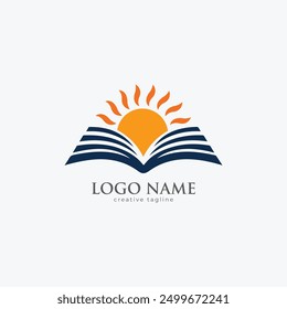 Education logo, College, academy, online, pen, team, university, school icon logo template 