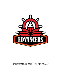 Bildungs-Logo. Design des Creative Education Logos.