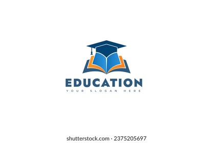 Education Logo Design With Book