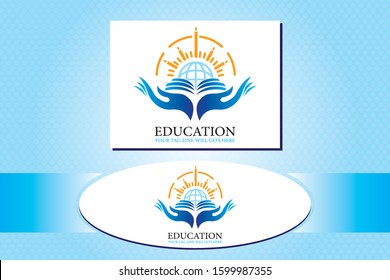 Education Logo Design Concept Vector 002