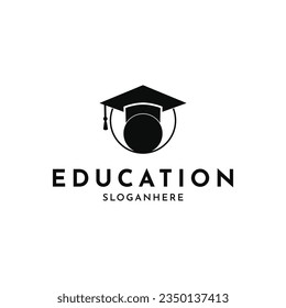 Education Logo Design Creative Idea With Circle