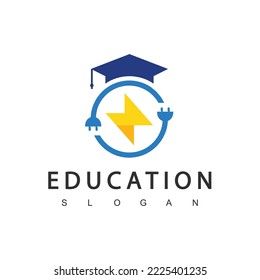Education logo design. Electrical Engineering logos