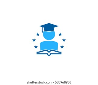 Education Logo Design Element