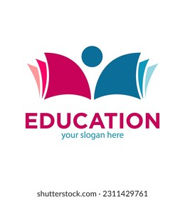 Education Logo Design Illustration Vector
